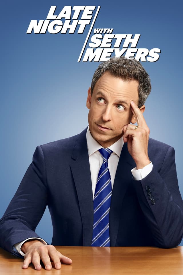 Late Night with Seth Meyers poster